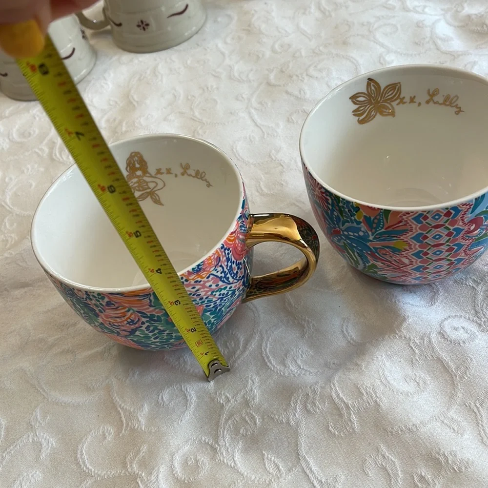 Two Lilly Pulitzer Mugs